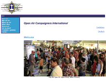 Tablet Screenshot of oaci.org